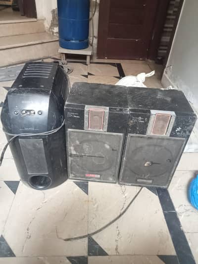 japani system speakers woofer