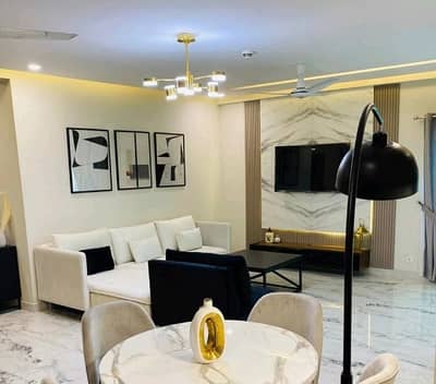 10 Marla Fully Furnished Facing Park Flat For Rent In Askari 11 Sector D Lhr