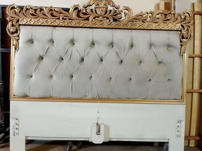 Bed with chairs