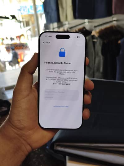 Apple iPhone 16 Pro icloud lock