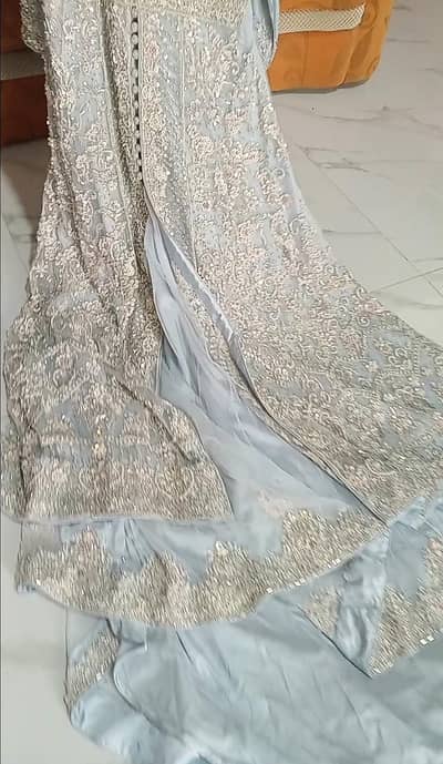 Bridal maxi ice blue
