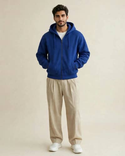 Wool fleece hoodies