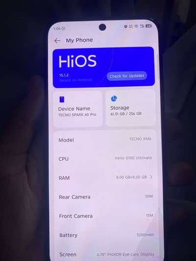 Tecno spark 40 pro