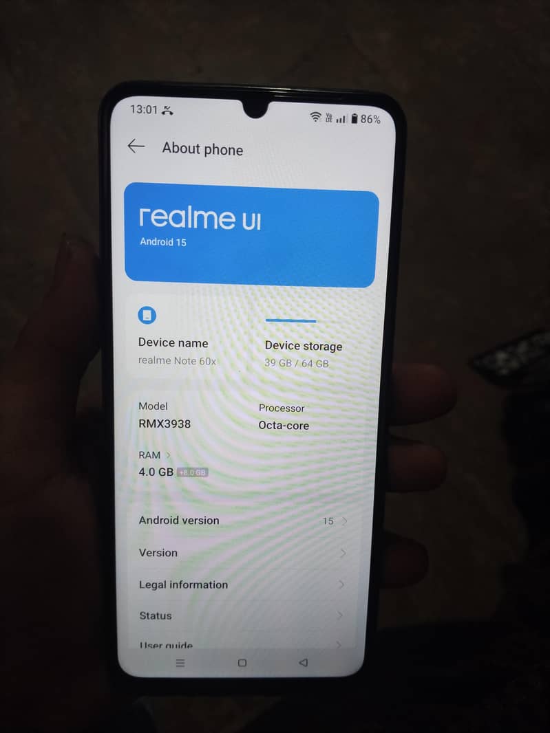 Realme Note 60x 1