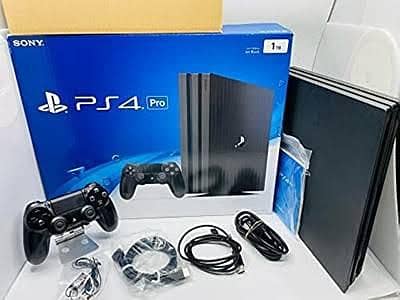 game PS4 pro 1 TB playstation Sony complete box