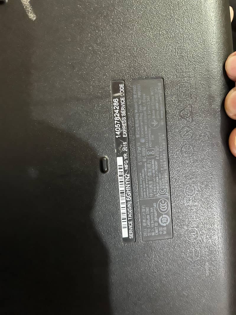 Dell laptop  3