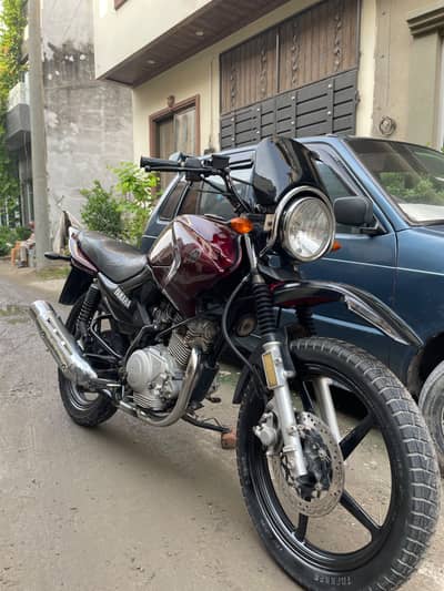 YAMAHA  YBR G *2017*_model _