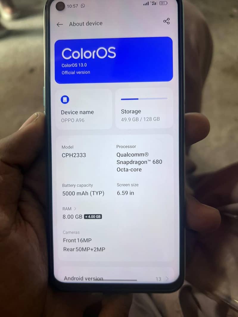 OPPO A96 1
