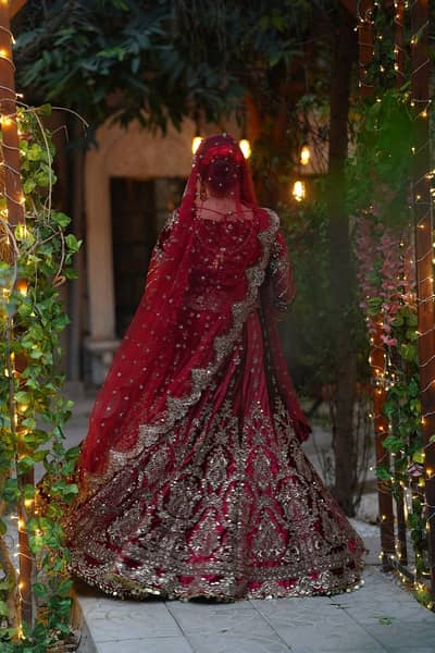 Kashees Velvet Bridal Lehenga