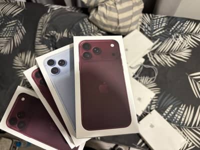 18 pro max box pack  physical plus eSIM variant
