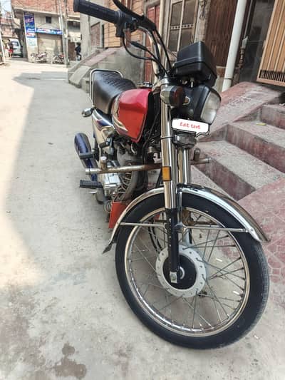 Honda cg 125 self strat good condition