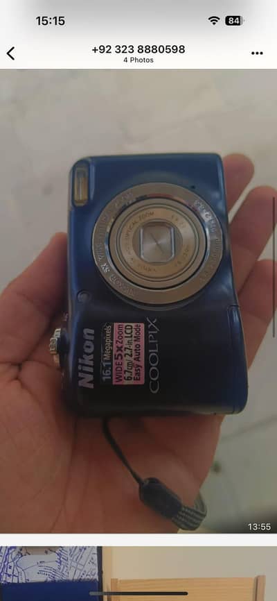 Nikon Coolpix L29 16.1 Mega Pixels Digital Camera