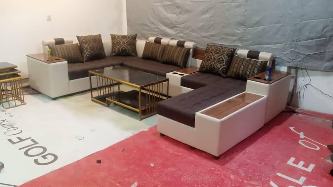 10 seater sofa set/L shape sofa/L shape sofa/corner sofa/puffy sofa 7