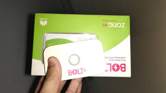 Zong 4G bolt (unlock device)