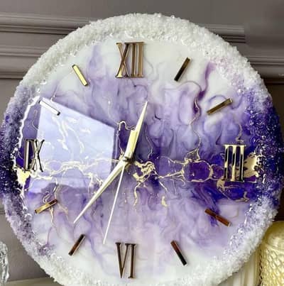 resin clock