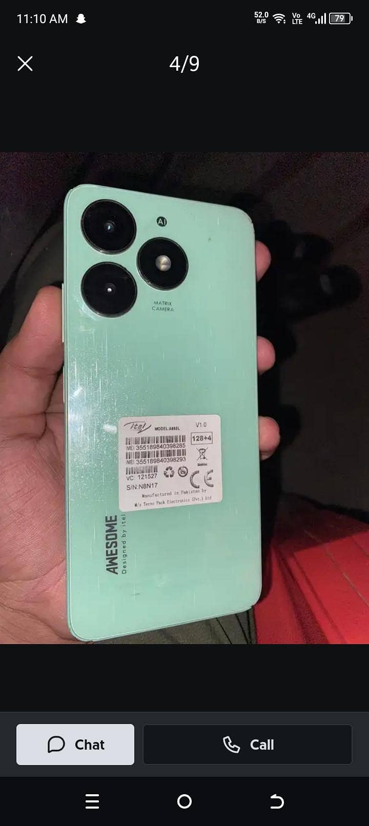 Itel A70 4
