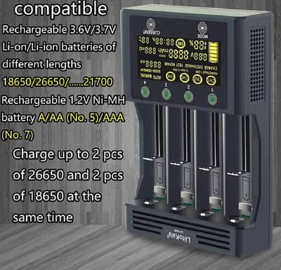 Liitokala Lii 600 Cell Charger