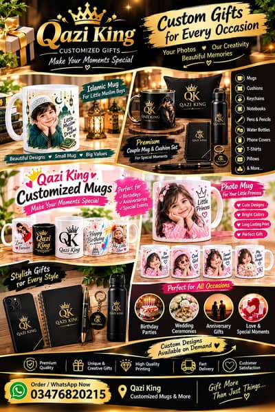 Customized Gifts for Birthdays, Weddings & Anniversaries - Gift Item