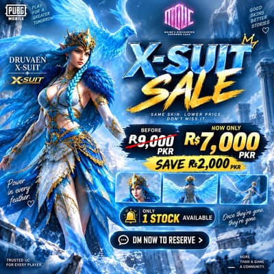 PUBG mobile Druvaen X-Suit