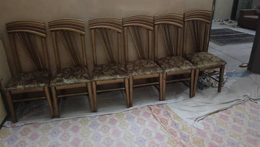 6 chairs