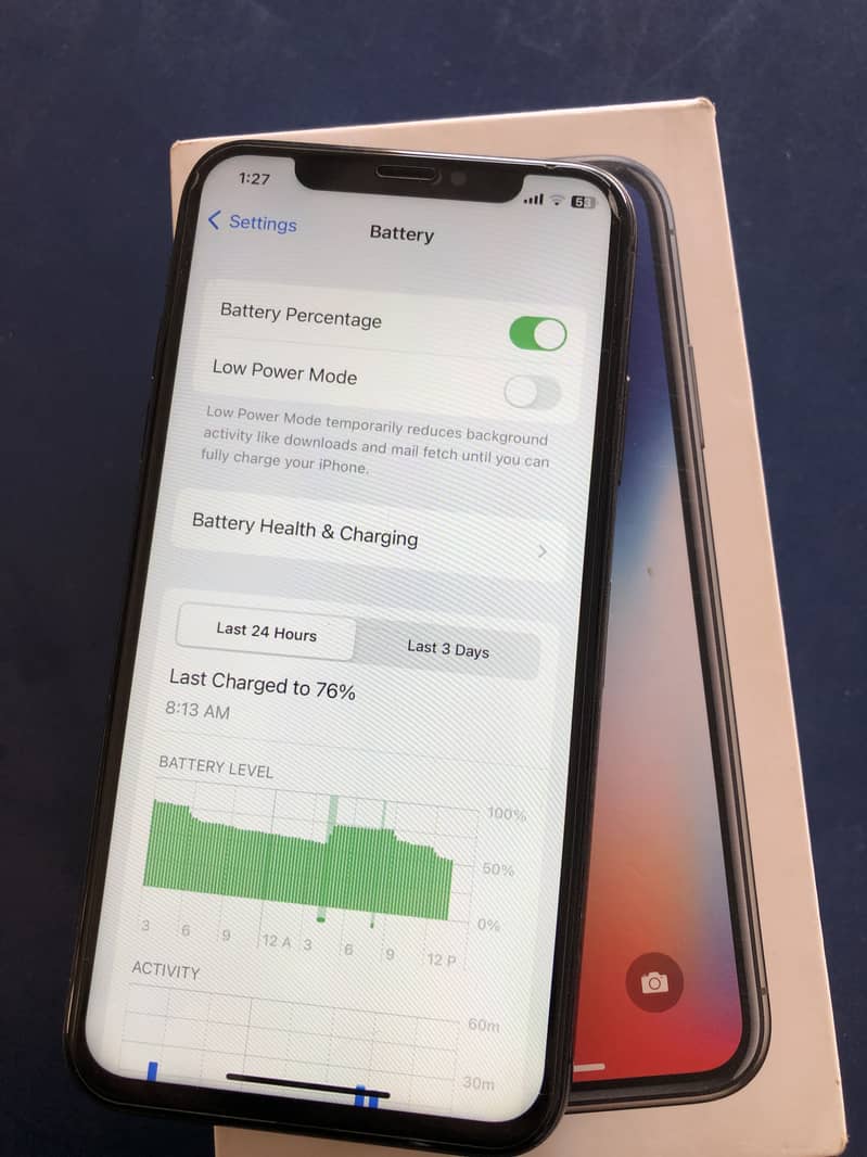 Apple iPhone X PTA APPROVED WITH BOX 5