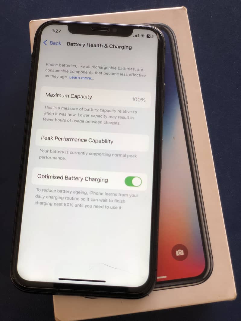 Apple iPhone X PTA APPROVED WITH BOX 6