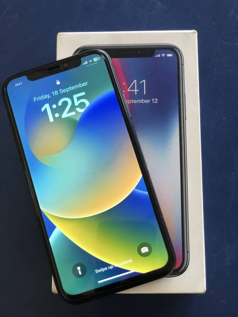Apple iPhone X PTA APPROVED WITH BOX 7