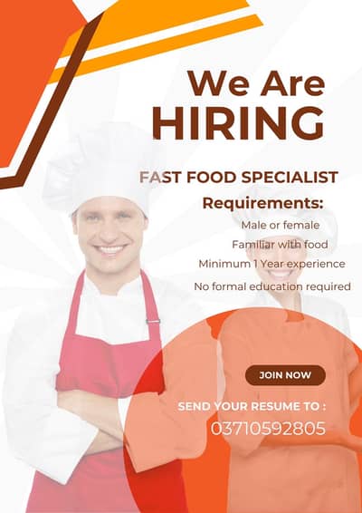 Fast food specialist