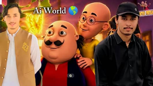 Motu Patlu  Ai video Apna Name ki Apni shop ki Ya birthday 