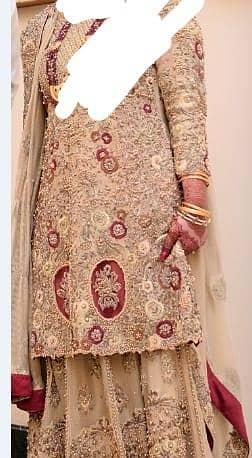 Designer inspired Gold & Maroon