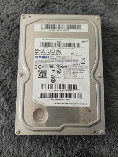 160 GB Harddrive