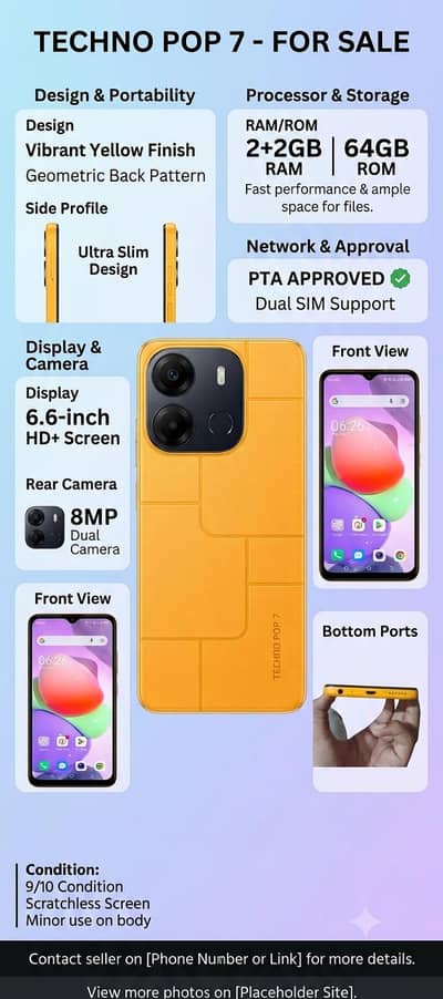 Tecno Pop 7