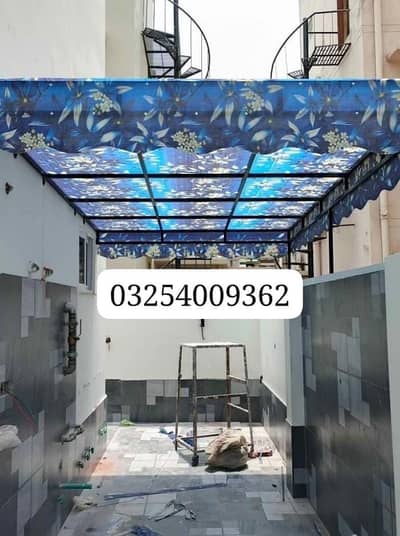 Fiber Glass works/ window shade/ sheet shade / fiber shade , car shed