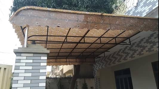 Fiber Glass works/ window shade/ sheet shade / fiber shade , car shed