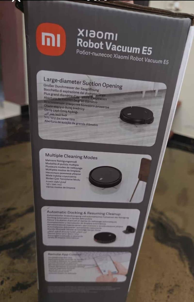Robot Vacuum E5 1