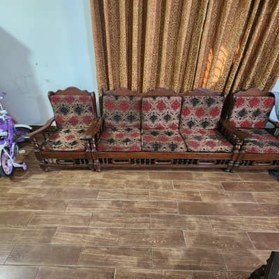 real wood sofa set