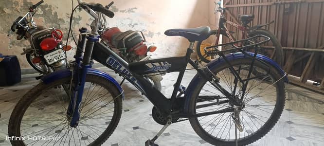 only 2 months used cycle but condition New cycle