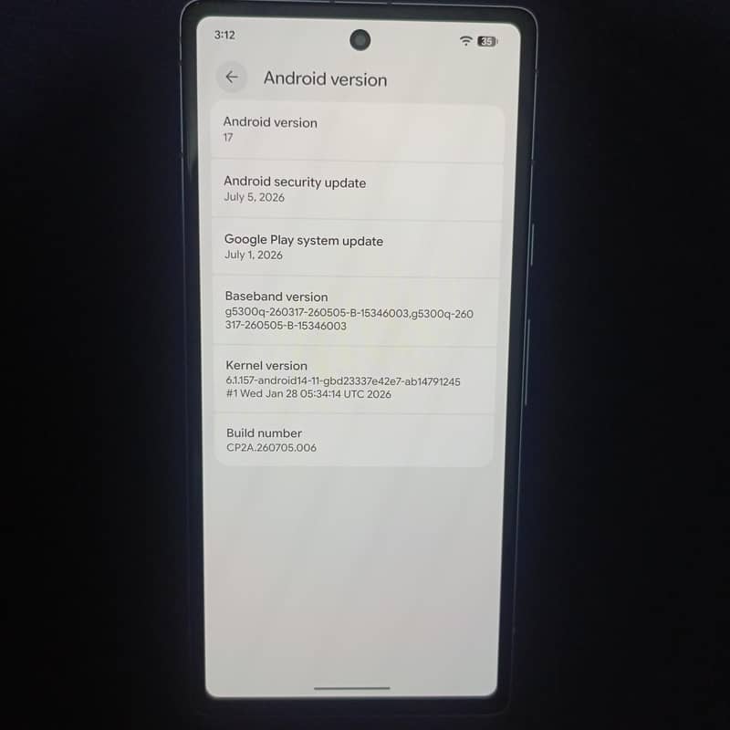 Google Pixel 7a 3