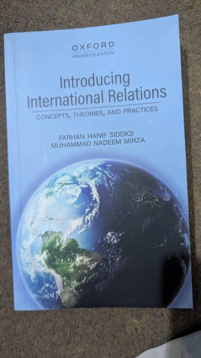 Introducing International Relations book by Hanif, QAU professor.
