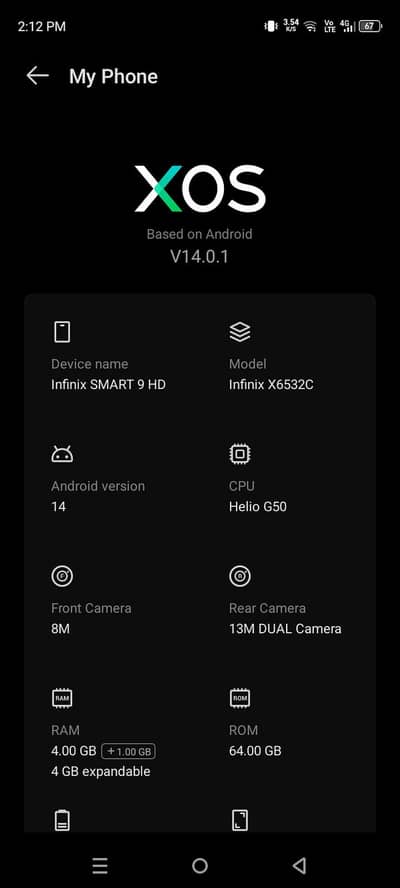 Infinix smart 9 hd