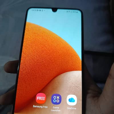 urgent sell Samsung Mobile A32 6/128 genuine panel