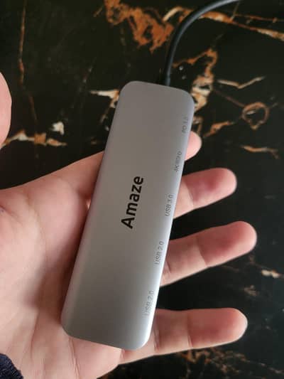 Type C Hub Adapter - 4K@60Hz - Metal Body Amaze A325 5-in-1