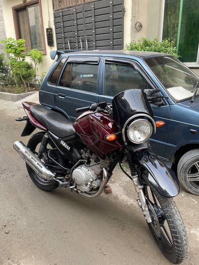 YAMAHA  YBR G *2017*_model _