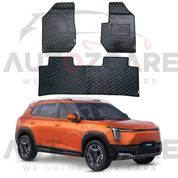 Dongfeng Vigo 7D Floor Mat (Flat Style) 3PCS - Model 2026