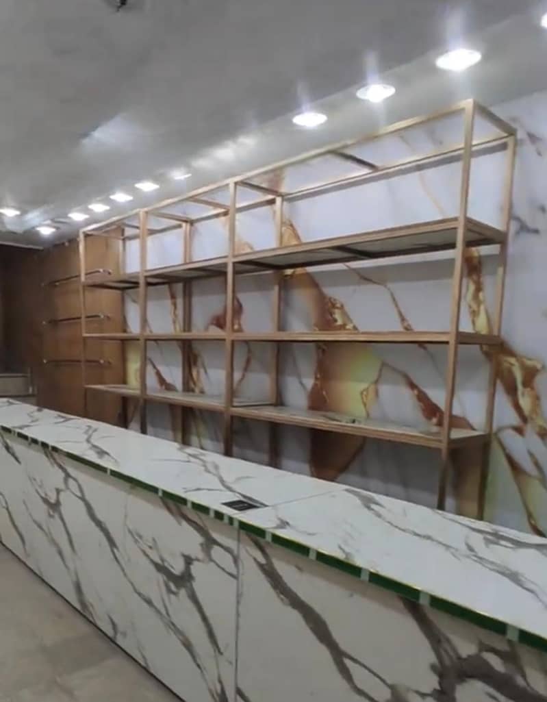 Counter , Racks 1