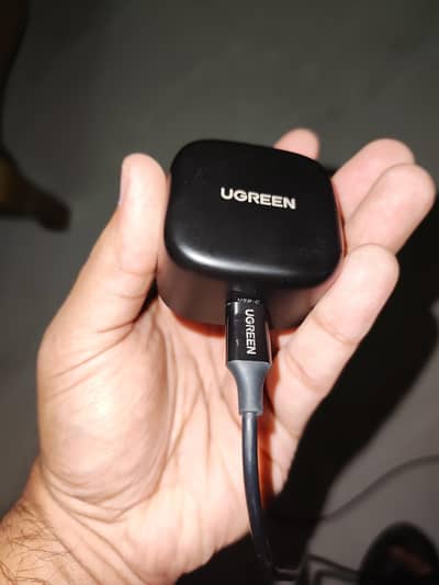 UGREEN 25W Fast Charger with Built-in Type-C Cable