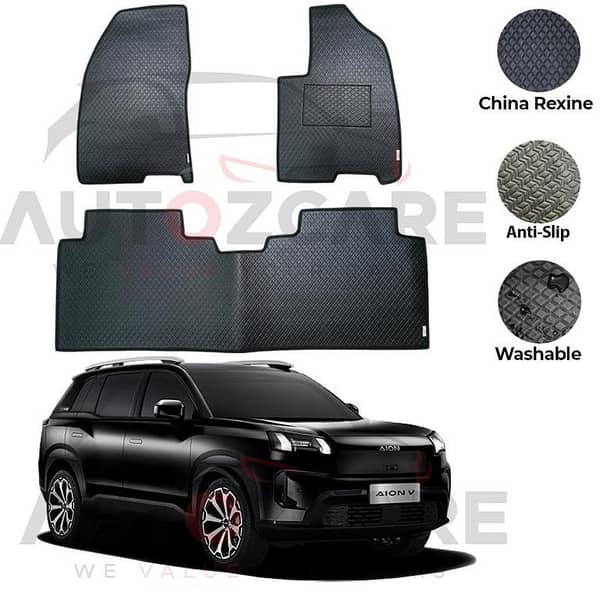 GAC Aion-V China Rexine Floor Mat 3PCS - Model 2026