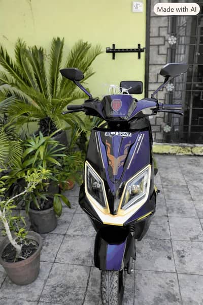 Metro Scooty thrill pro with lithium battery