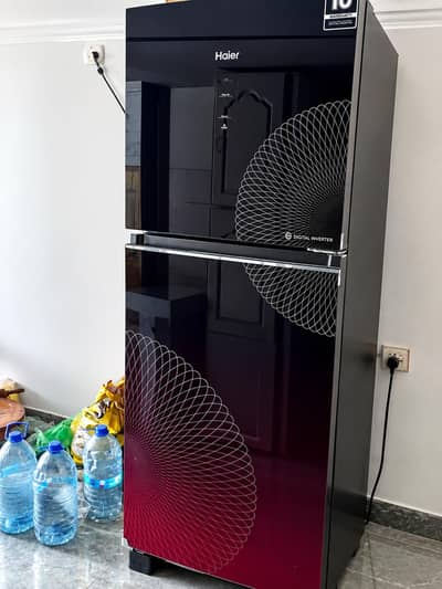Haier refrigerator Glass door