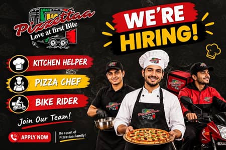 Pizza Chef | Pizza Maker | Pizza Kitchen Staff | In Lahore